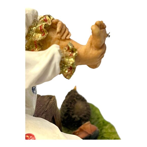 VTG Summit Collection Porcupine Quills In Foot CIRCUS CLOWN Resin Figurine 5.5" - Picture 3 of 7